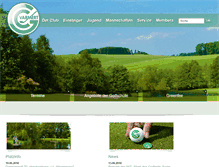 Tablet Screenshot of golfclub-varmert.de